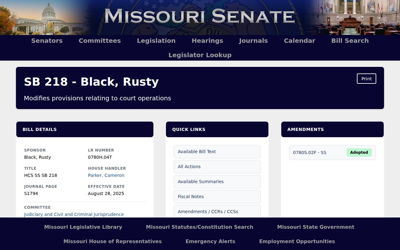 St. Mary court docket Missouri legislative source