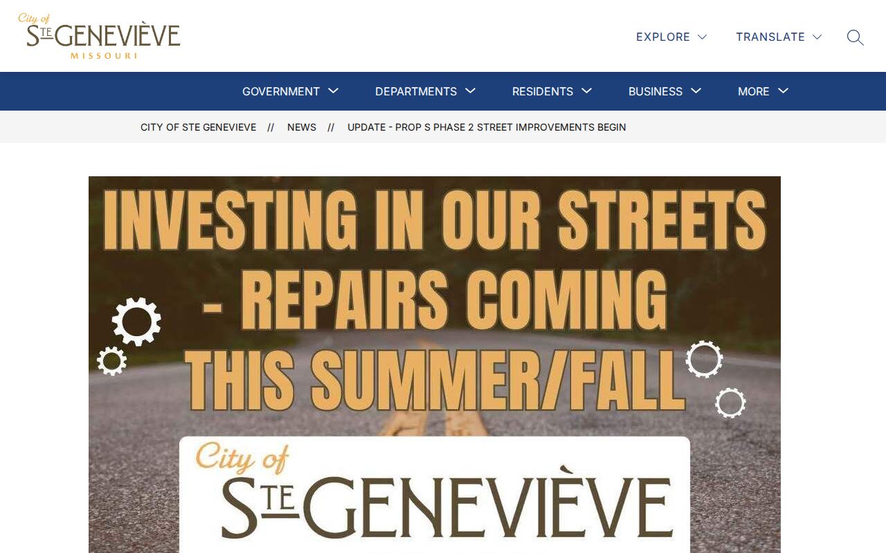 Ste. Genevieve court docket city notice source